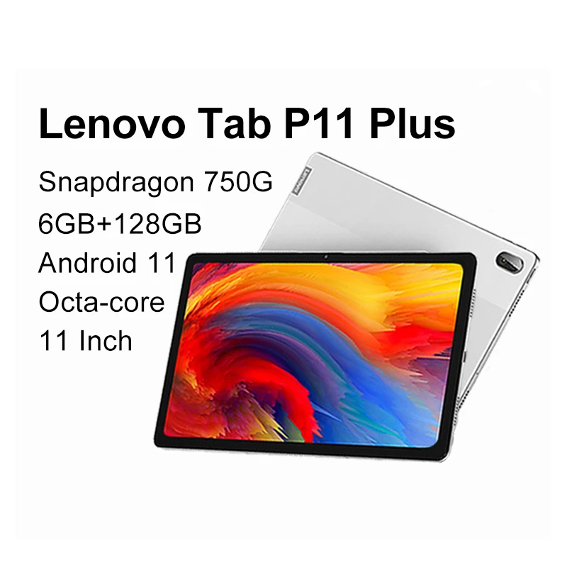 Lenovo Tab P11 Plus 6GB 128GB 11 inch 2K Screen Snapdragon 750G Tablet Android 11 WiFi Global firmware
Lenovo Tab P11 Plus 6GB 128GB 11 inch 2K Screen Snapdragon 750G Tablet Android 11 WiFi Global firmware
