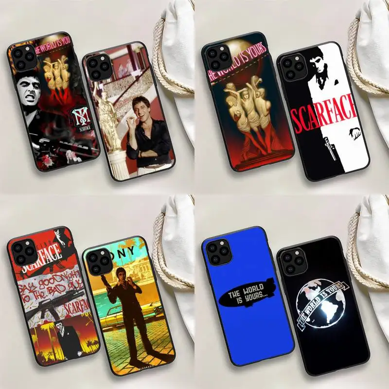 Babaite Scarfaces The World Is Yours Phone Case for iPhone 11 12 13 Mini Pro Max 8 7 6 6S Plus X 5 SE 2020 XR XS Funda Case
Babaite Scarfaces The World Is Yours Phone Case for iPhone 11 12 13 Mini Pro Max 8 7 6 6S Plus X 5 SE 2020 XR XS Funda Case