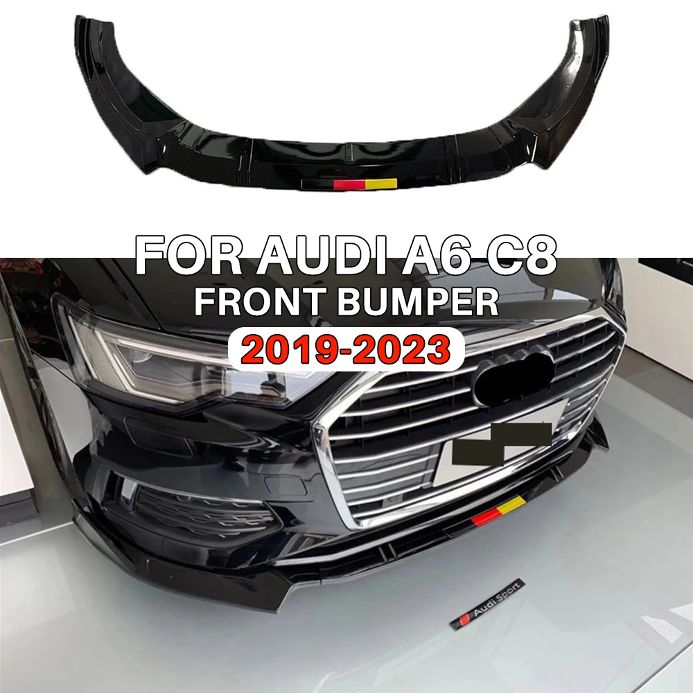 Передний бампер для Audi A6 C8, спойлер, сплиттер, диффузор ABS 2019 2020 2021 2022 2023, автомобильные аксессуары
Передний бампер для Audi A6 C8, спойлер, сплиттер, диффузор ABS 2019 2020 2021 2022 2023, автомобильные аксессуары