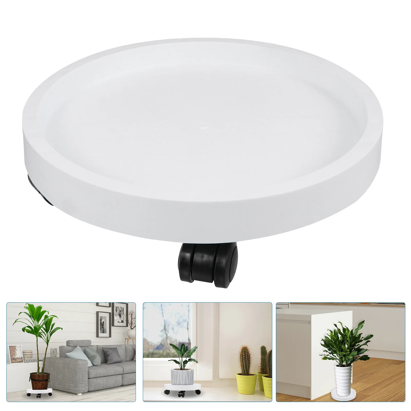 Pot Flower Rolling Dolly Planter Mover Tray Wheels Casters Saucer Potted Stand Pallet Rollers Metal Holder Stands Pots Movable
Pot Flower Rolling Dolly Planter Mover Tray Wheels Casters Saucer Potted Stand Pallet Rollers Metal Holder Stands Pots Movable