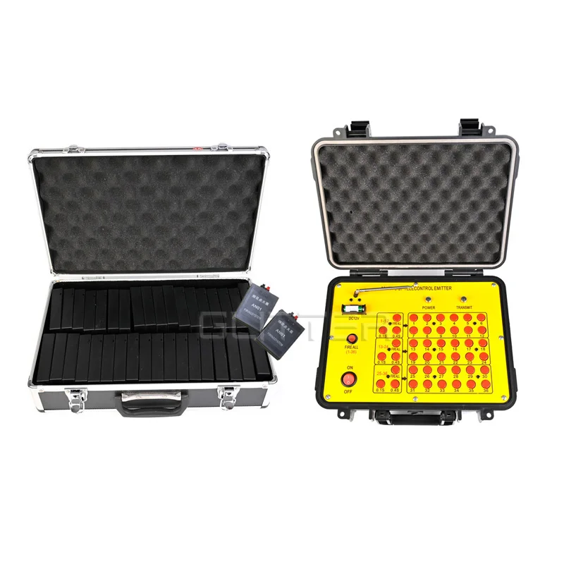 AN36W Professional 36 cue fireworks firing system waterproof transmitter pyrotechnics ignition system
AN36W Professional 36 cue fireworks firing system waterproof transmitter pyrotechnics ignition system