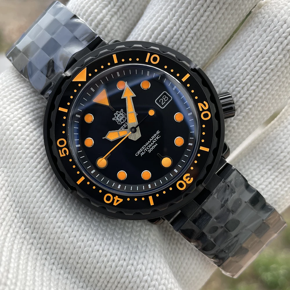 STEELDIVE SD1975XT 47.5MM PVD Black Watch Men 30Bar Luminous NH35 Automatic Movement Ceramic Bezel Mens Mechanical Dive Watch 
STEELDIVE SD1975XT 47.5MM PVD Black Watch Men 30Bar Luminous NH35 Automatic Movement Ceramic Bezel Mens Mechanical Dive Watch