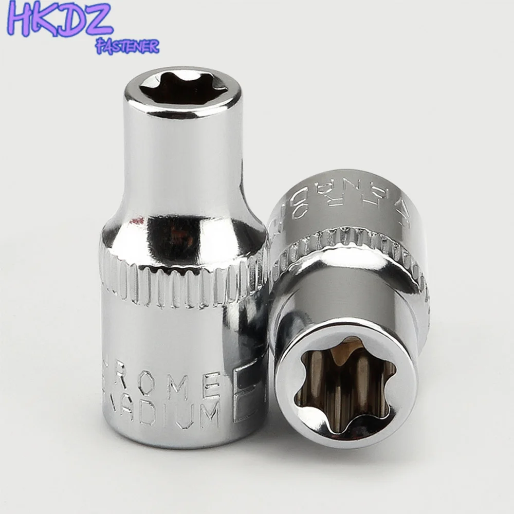 Набор гнездовых гаек E-Socket E4 E5 E6 E7 E8 E10 E-Socket 1/4 дюйма (6,3 мм)/3/8 дюйма Torx Star Bit Female
Набор гнездовых гаек E-Socket E4 E5 E6 E7 E8 E10 E-Socket 1/4 дюйма (6,3 мм)/3/8 дюйма Torx Star Bit Female