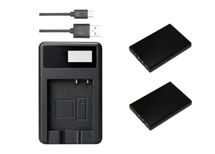 Флуоресцентный аккумулятор и зарядное устройство для Kodak EasyShare DX6490 DX7440 DX7590 DX7630 P712