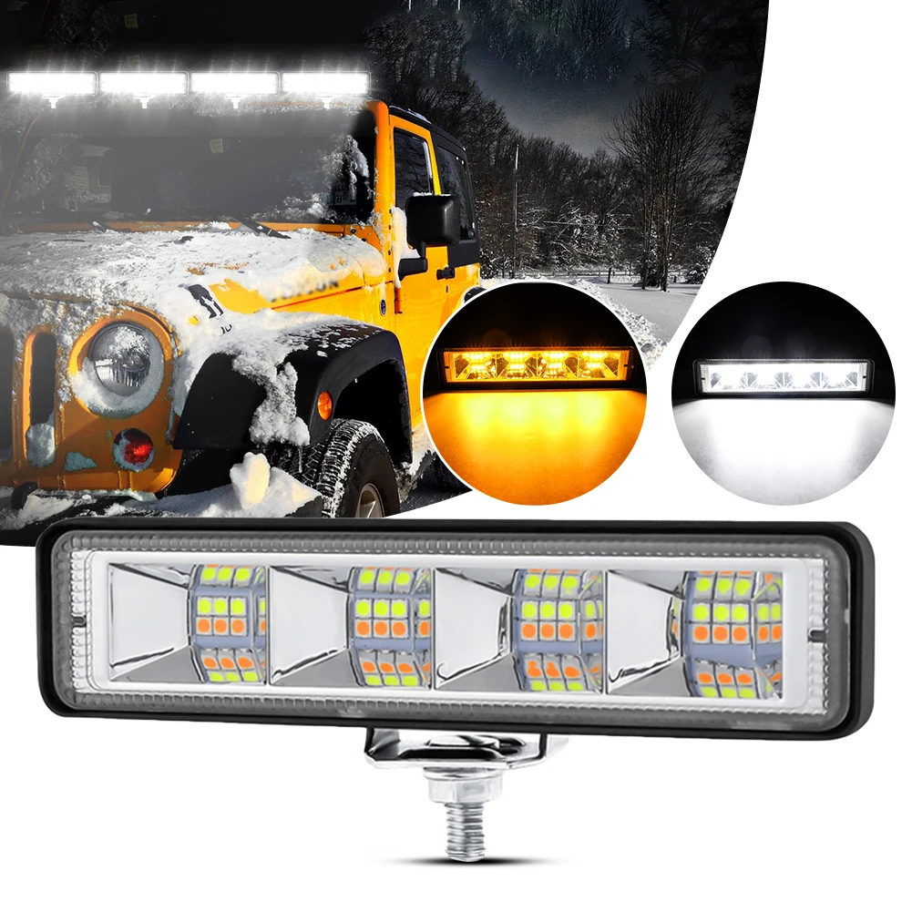 2022 Modified Lights Working Lamp LED Work Light Bar Driving Lamp Portable LED Flood LightsRepairing Car SUV Boat Bar Truck
2022 Modified Lights Working Lamp LED Work Light Bar Driving Lamp Portable LED Flood LightsRepairing Car SUV Boat Bar Truck