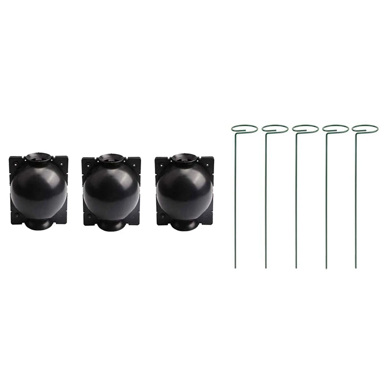 8PCS Beautiful Plant Support Stand Flowers Support Ring Metal Plant Support & 3X Plant Root Growing Box 
8PCS Beautiful Plant Support Stand Flowers Support Ring Metal Plant Support & 3X Plant Root Growing Box