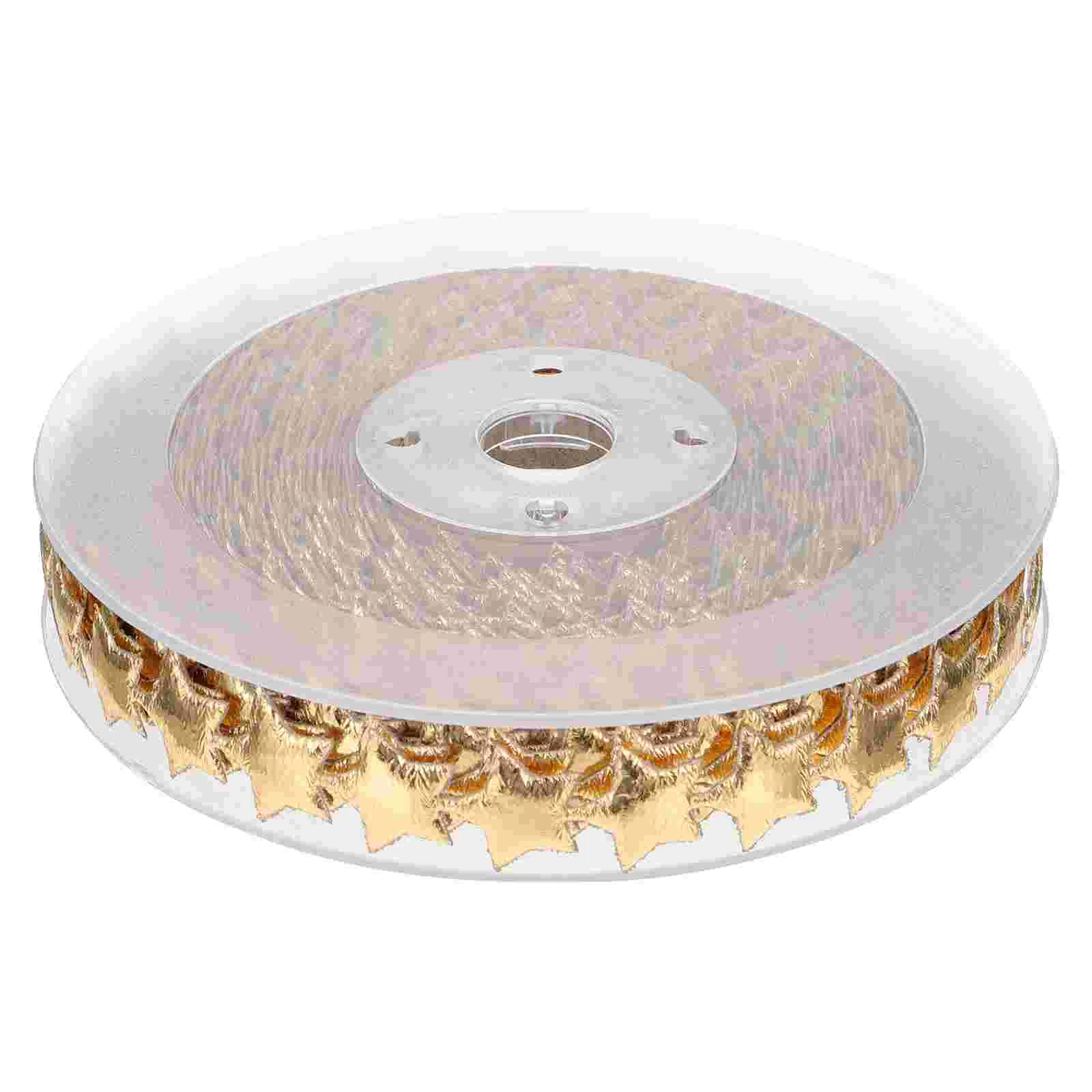 Ribbon Christmas Trim Star Gold Lacedecorative Pentagram Party Wrapping Decor Diy Holidaydecoration Polyester Crafts Gift Trims
Ribbon Christmas Trim Star Gold Lacedecorative Pentagram Party Wrapping Decor Diy Holidaydecoration Polyester Crafts Gift Trims