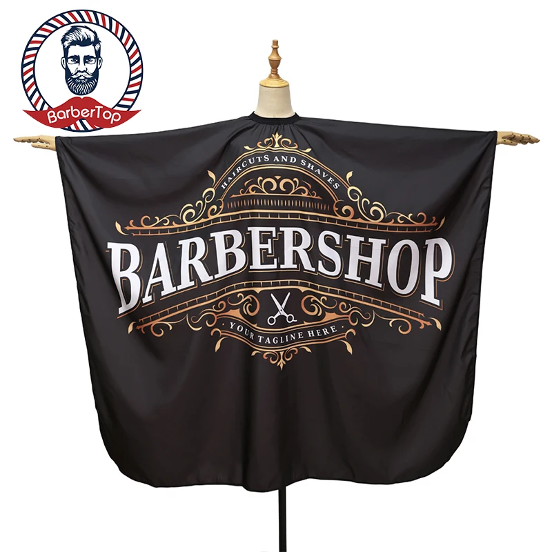 Black Barber Waterproof Hair Styling Cape Nylon Haircuting Cloth Salon Gown Hair Cutting Apron Barbershop Tool 2023
Black Barber Waterproof Hair Styling Cape Nylon Haircuting Cloth Salon Gown Hair Cutting Apron Barbershop Tool 2023