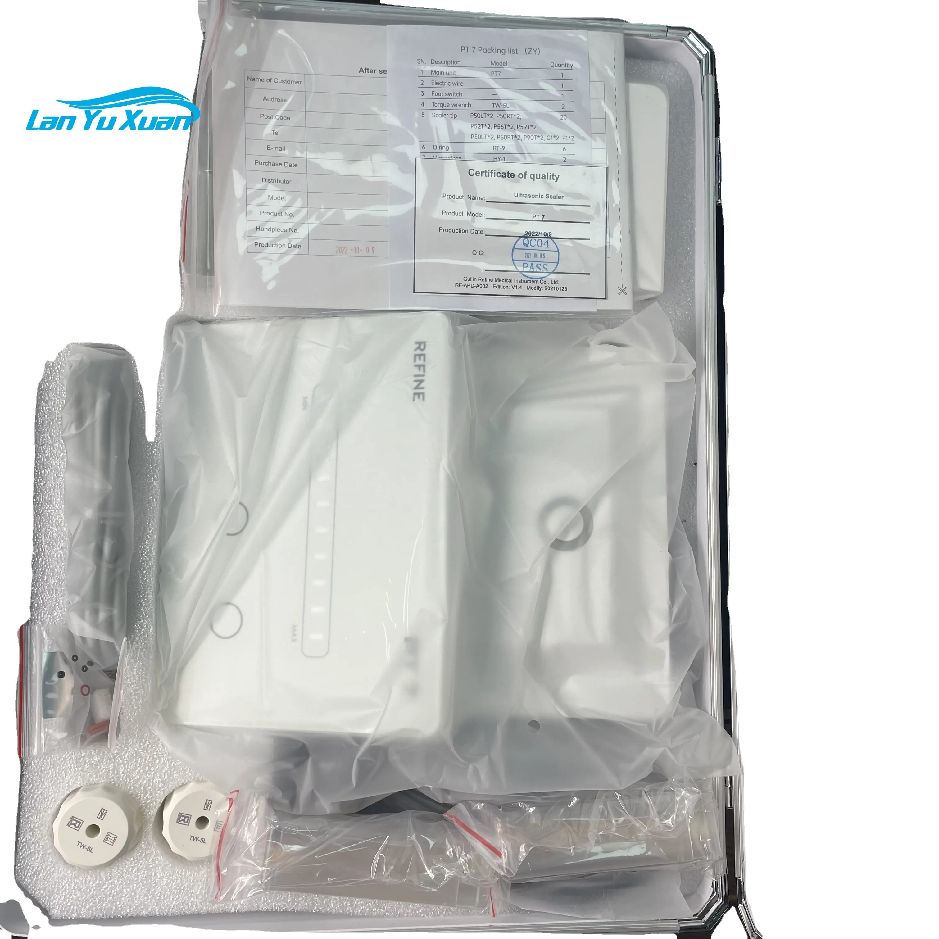 Ultrasonic Scaler (MES Compatible) PT7 Painess Periodontal Treatment Device Scaler 
Ultrasonic Scaler (MES Compatible) PT7 Painess Periodontal Treatment Device Scaler