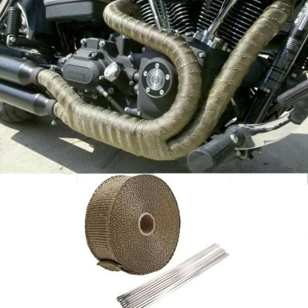 5m*2.5cm&4 Motorcycle Car Banana Cloth Insulation Tape High Temperature Resistant Cloth Ties Titanium Color
5m*2.5cm&4 Motorcycle Car Banana Cloth Insulation Tape High Temperature Resistant Cloth Ties Titanium Color