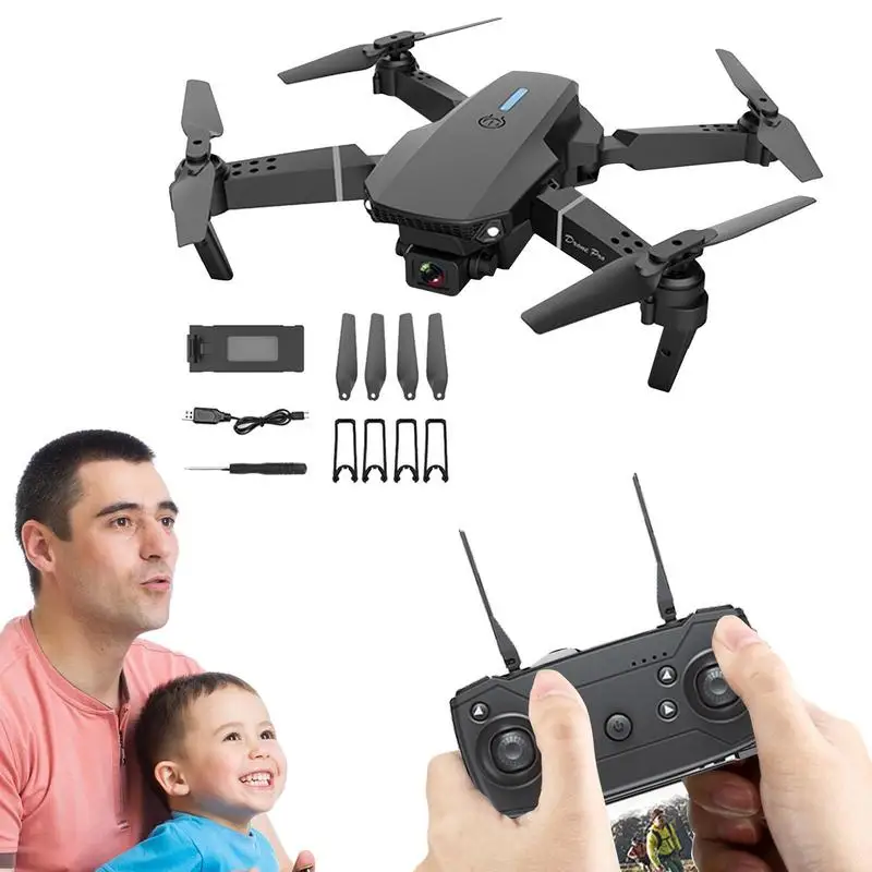 HD 4K RC Drone E88pro Foldable Camera Drone RC Drone Toy For Kids Boys And Girls On Christmas Or Birthday
HD 4K RC Drone E88pro Foldable Camera Drone RC Drone Toy For Kids Boys And Girls On Christmas Or Birthday