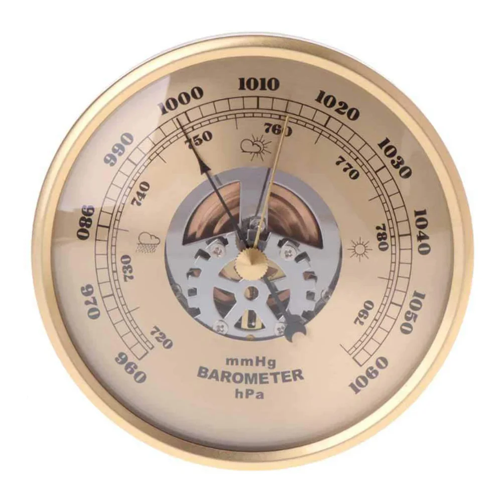 Wall Mounted Barometer Perspective Round Dial Air Weather Station mmHg/HPa 108mm
Wall Mounted Barometer Perspective Round Dial Air Weather Station mmHg/HPa 108mm