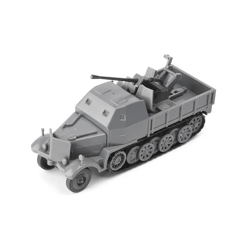 Half Track Flak37 Anti-aircraft Armored Vehicle 1:72 Assembly Model WW II Germany Army SD.KFZ.7/2 Military Chariot Toys
Half Track Flak37 Anti-aircraft Armored Vehicle 1:72 Assembly Model WW II Germany Army SD.KFZ.7/2 Military Chariot Toys
