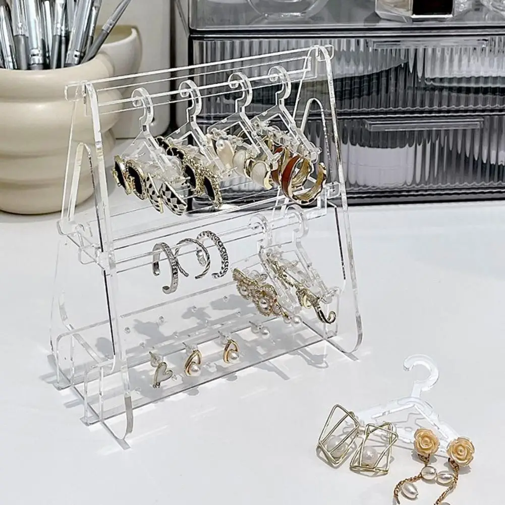 Jewelry Display Holder 8 Hangers Multi-hole Transparent Acrylic Hook Earring Necklace Organizer Stand Show Rack Jewelry Supplies
Jewelry Display Holder 8 Hangers Multi-hole Transparent Acrylic Hook Earring Necklace Organizer Stand Show Rack Jewelry Supplies