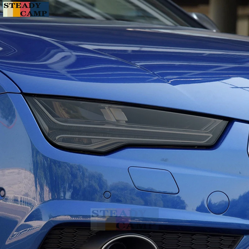 2 Pcs Car Headlight Protective Film Smoked Black Tint Wrap Vinyl Transparent TPU Sticker For Audi A7 S7 4K 4G 2015-Present
2 Pcs Car Headlight Protective Film Smoked Black Tint Wrap Vinyl Transparent TPU Sticker For Audi A7 S7 4K 4G 2015-Present