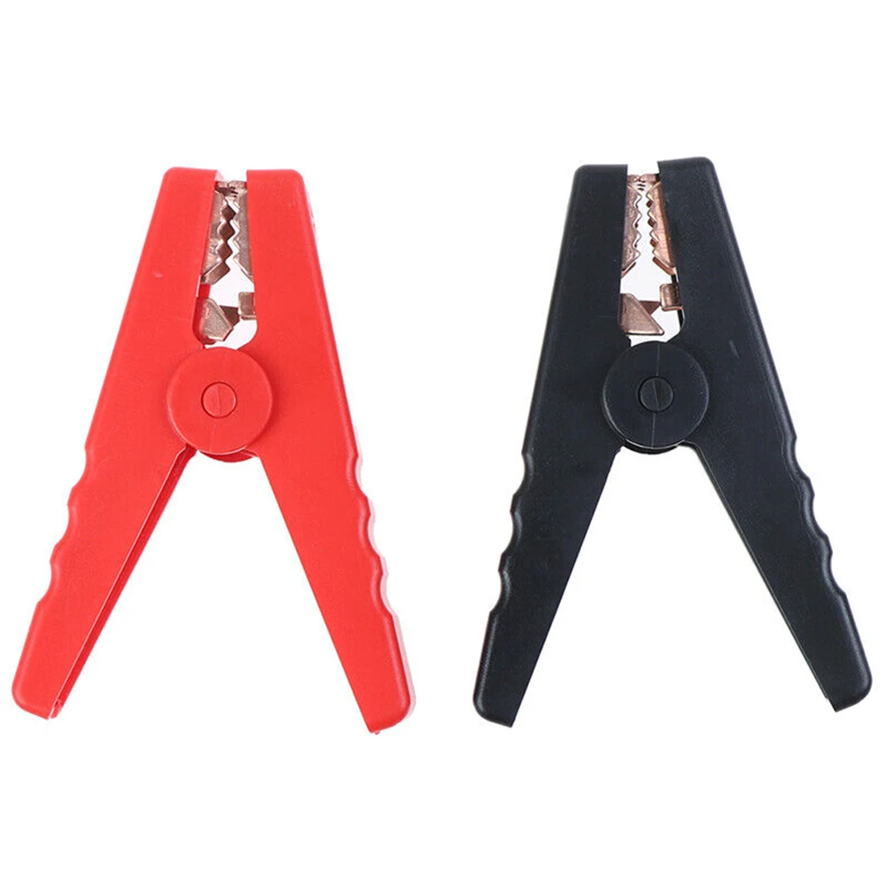 Copper Coated Teeth Crocodile Clip Crocodile Clip For Electrical Engineering Fully Insulated Plastic Body Red&Black
Copper Coated Teeth Crocodile Clip Crocodile Clip For Electrical Engineering Fully Insulated Plastic Body Red&Black