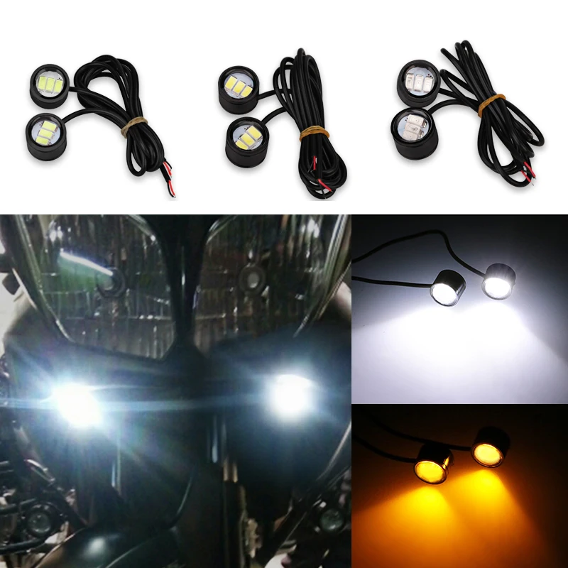 2Pcs 12V Eagle Eye LED Flashing Light Reverse Backup Light DRL Daytime Running Light Signal Bulb Fog Lamp For Motorcycle Car
2Pcs 12V Eagle Eye LED Flashing Light Reverse Backup Light DRL Daytime Running Light Signal Bulb Fog Lamp For Motorcycle Car