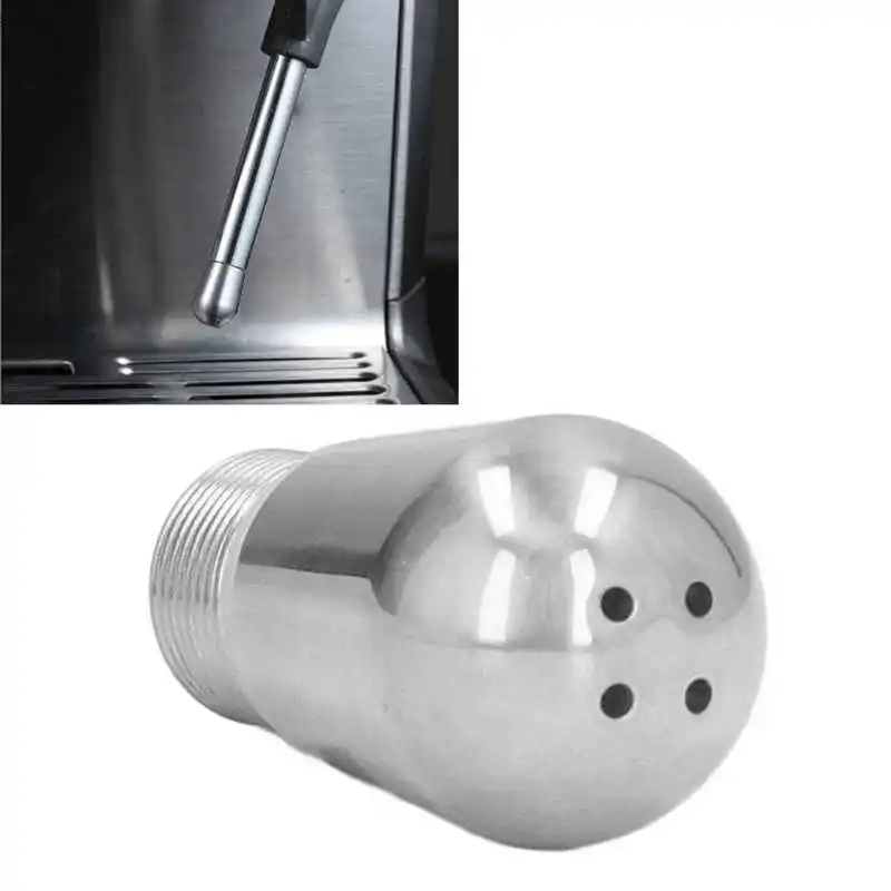 4 Holes Steam Nozzle Stainless Steel Easy Clean Semi Automatic Coffee Machine Steam Nozzle Coffee Make Machine Parts
4 Holes Steam Nozzle Stainless Steel Easy Clean Semi Automatic Coffee Machine Steam Nozzle Coffee Make Machine Parts