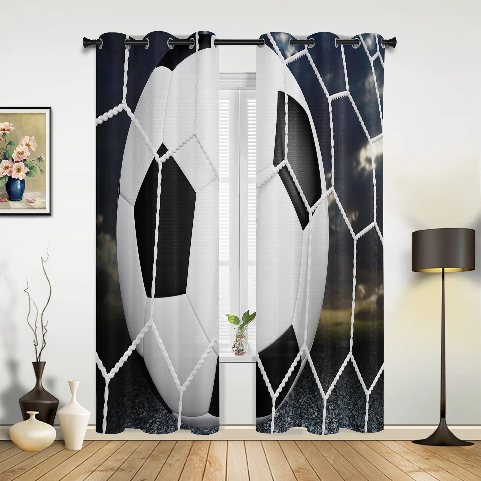 Soccer Football Game Curtains for Bedroom Living Room Drapes Kitchen Children's Room Window Curtain Modern Home Decor
Soccer Football Game Curtains for Bedroom Living Room Drapes Kitchen Children's Room Window Curtain Modern Home Decor