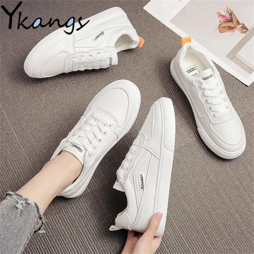 Non-Slip Sneakers Bf Breathable Comfortable Casual Outdoor Walking Shoes Preppy Style Fashion Women'S All-Match Flat White Shoes
Non-Slip Sneakers Bf Breathable Comfortable Casual Outdoor Walking Shoes Preppy Style Fashion Women'S All-Match Flat White Shoes