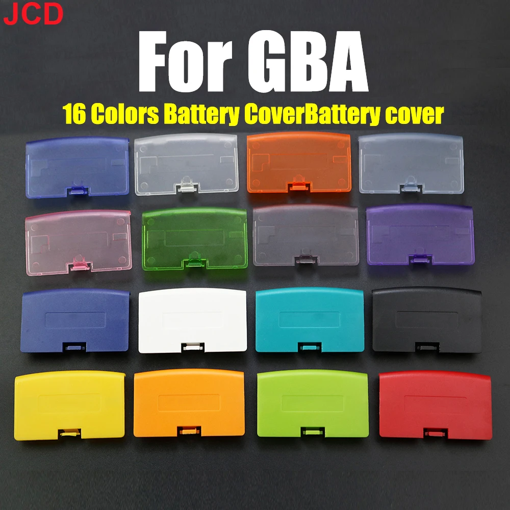 JCD 1pcs 16 Colors Choose Replacement Battery Cover Lid Door Shell For Gameboy Advance GBA Back Door Case Cover
JCD 1pcs 16 Colors Choose Replacement Battery Cover Lid Door Shell For Gameboy Advance GBA Back Door Case Cover