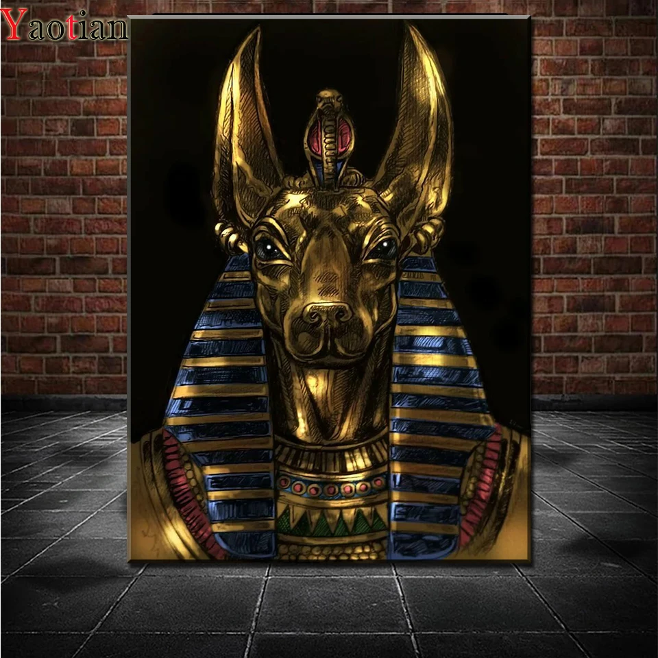 5D Diamond Painting Egyptian God Anubis Uniquely New Handiwork Full Diamond Embroidery Cross Stitch Puzzle Home Decor Gift
5D Diamond Painting Egyptian God Anubis Uniquely New Handiwork Full Diamond Embroidery Cross Stitch Puzzle Home Decor Gift