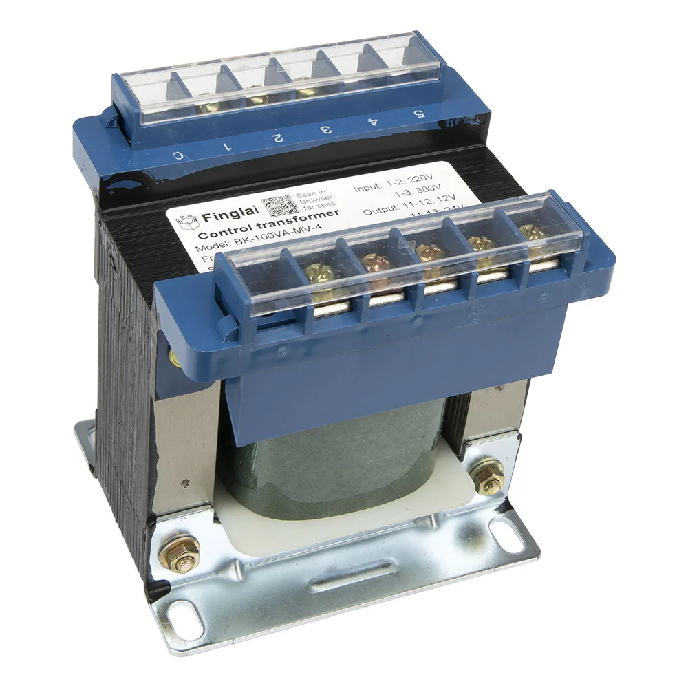 BK-100VA BK type 100W control power transformer 380V/220V input 220V 110V 36V 24V 12V 6.3V output
BK-100VA BK type 100W control power transformer 380V/220V input 220V 110V 36V 24V 12V 6.3V output