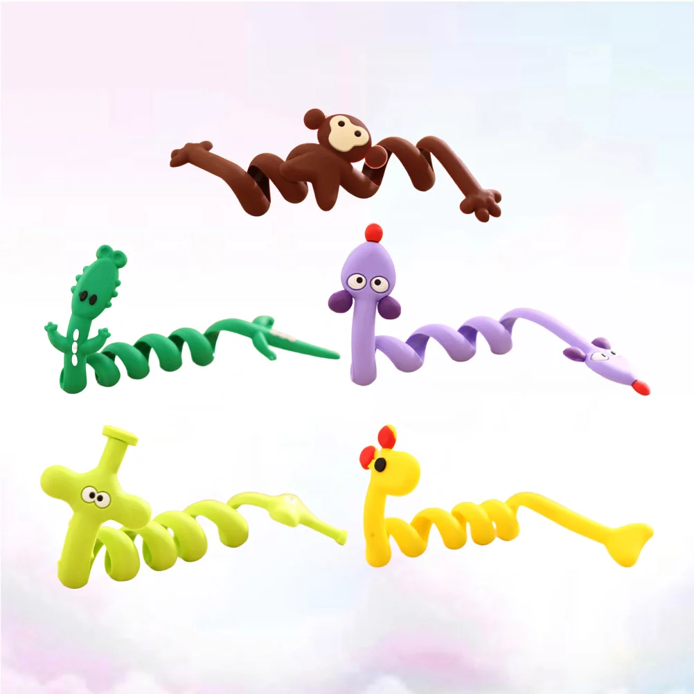 5 Creative Mini Cable Organizer Different Cartoon Animal Shape Cable Cord Management Headset Earphone Winders Ties
5 Creative Mini Cable Organizer Different Cartoon Animal Shape Cable Cord Management Headset Earphone Winders Ties
