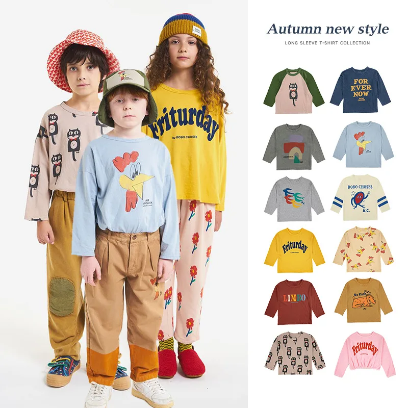 Children's T-shirt 2022 new BC autumn and winter long-sleeved T-shirt series
Children's T-shirt 2022 new BC autumn and winter long-sleeved T-shirt series
