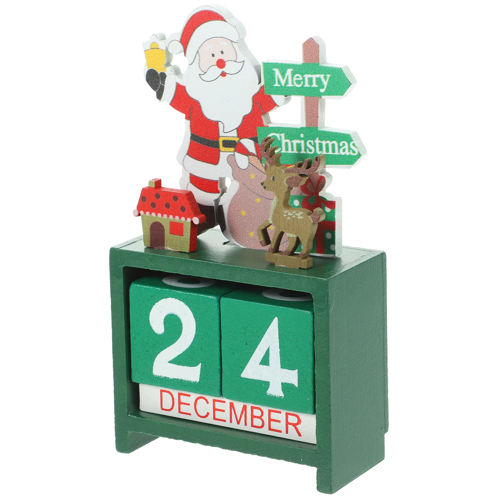 Wooden Christmas Calendar Desktop Calendar Xmas Calendar Block Desktop Decoration
Wooden Christmas Calendar Desktop Calendar Xmas Calendar Block Desktop Decoration