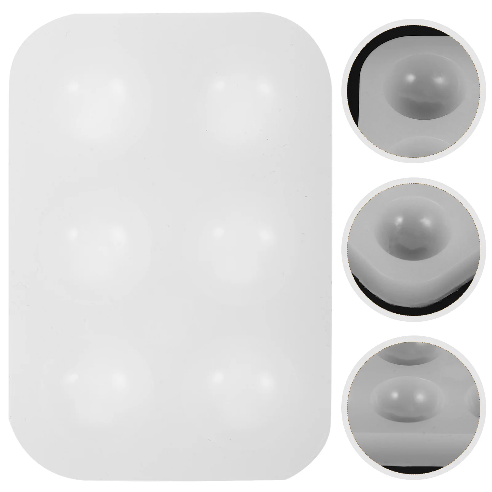 Six Hole Silicone Palette Easy Clean Acrylic Watercolor Pigment Plates Palettes Mixing Trays Convenient Empty
Six Hole Silicone Palette Easy Clean Acrylic Watercolor Pigment Plates Palettes Mixing Trays Convenient Empty