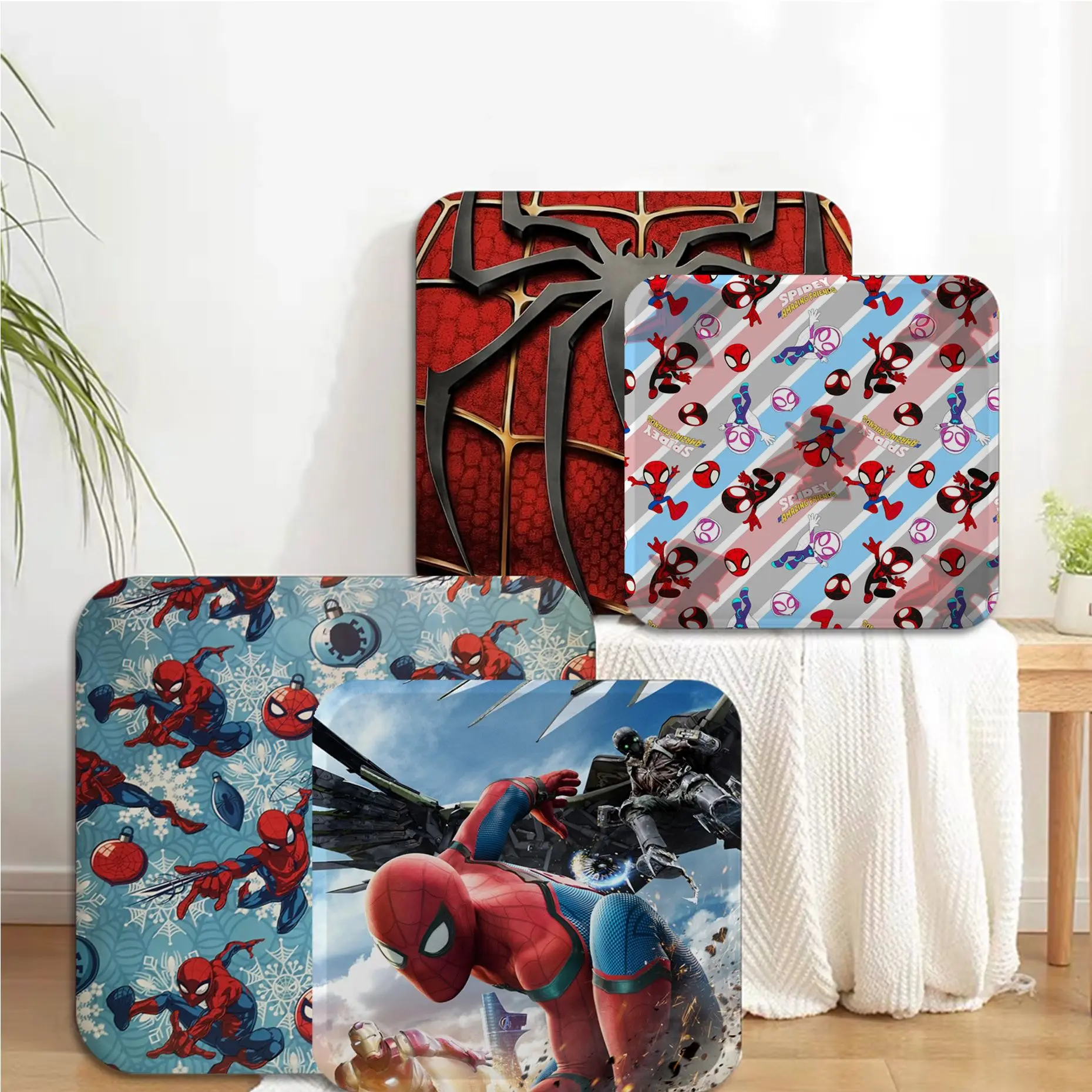 Disney Spiderman Simplicity Multi-Color Seat Pad Household Cushion Soft Plush Chair Mat Winter Office Bar Chair Mat Pad
Disney Spiderman Simplicity Multi-Color Seat Pad Household Cushion Soft Plush Chair Mat Winter Office Bar Chair Mat Pad