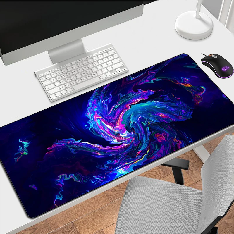 Игровой коврик для клавиатуры, красивая мышь, игровые аксессуары, эстетичный дизайн, компьютерный стол, коврик для мыши, защитные коврики, коврик, коврики