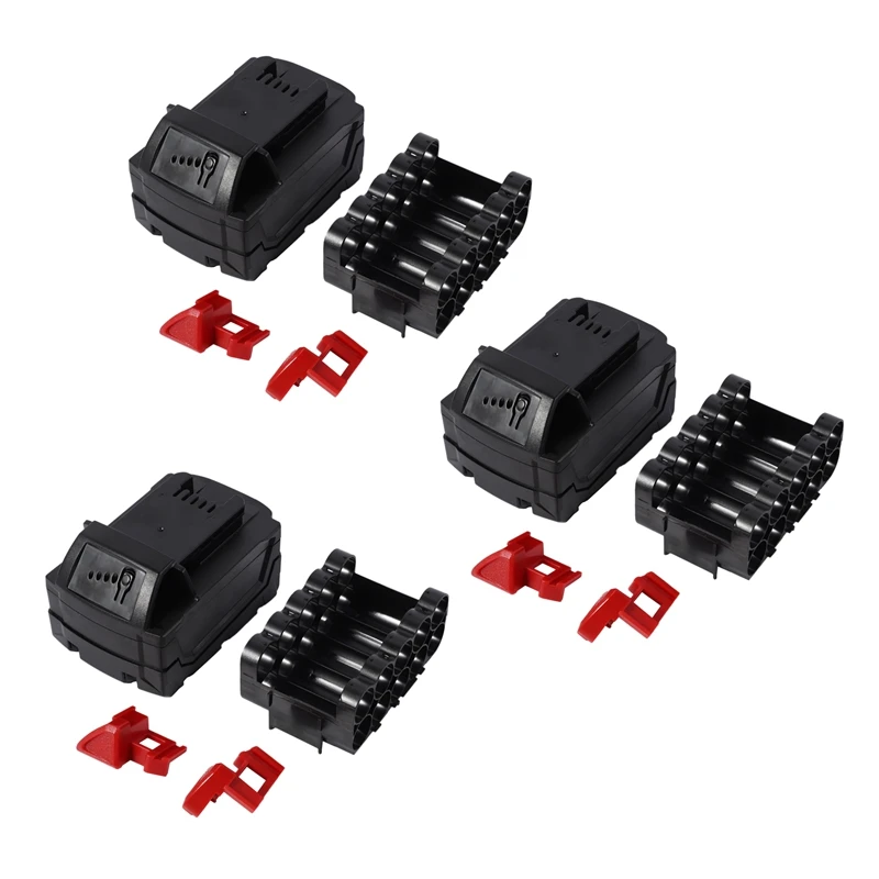 2X M18 Shell Li-Ion Battery Plastic Case Lithium Battery Protection Case For 18V M18 48-11-1815 3Ah
2X M18 Shell Li-Ion Battery Plastic Case Lithium Battery Protection Case For 18V M18 48-11-1815 3Ah