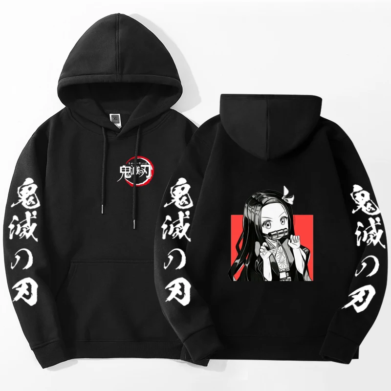 Demon Slayer Anime Hoodies 2022 Spring Autumn Mens Fashion Manga Nezuko Sweatshirt Casual Long Sleeve Loose Hoody Streetwear 
Demon Slayer Anime Hoodies 2022 Spring Autumn Mens Fashion Manga Nezuko Sweatshirt Casual Long Sleeve Loose Hoody Streetwear