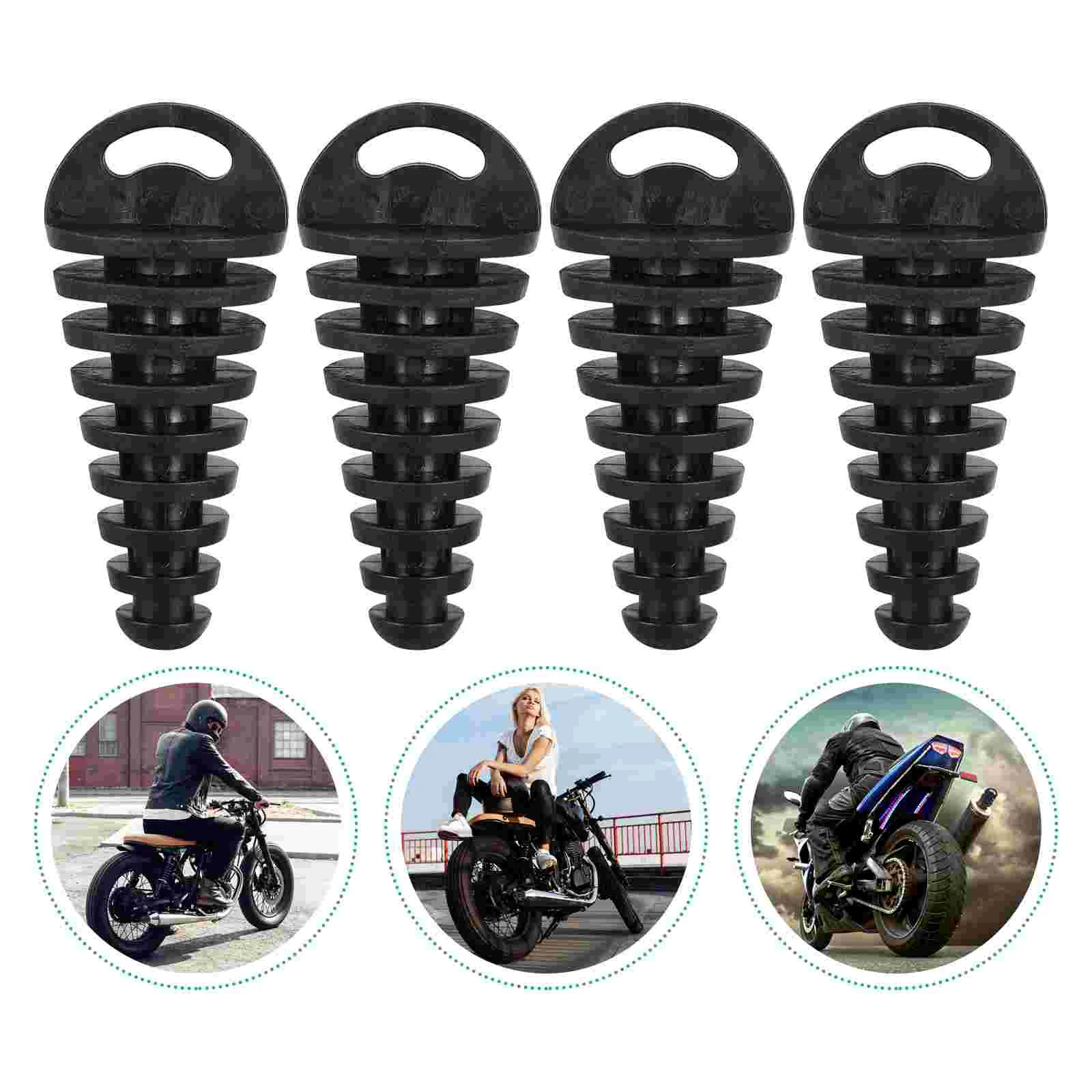 Rubber Motorbike Muffler Silencer Plug Trumpet Accessories Exhaust Pipe Air-bleeder
Rubber Motorbike Muffler Silencer Plug Trumpet Accessories Exhaust Pipe Air-bleeder