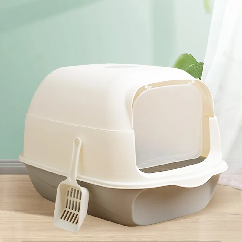 Fully Enclosed Litter Box, Cat Toilet, Odor-proof, Anti-splash, Deodorant, Flip Lid, Litter Box, Cat Sand Tray, Feces Pot
Fully Enclosed Litter Box, Cat Toilet, Odor-proof, Anti-splash, Deodorant, Flip Lid, Litter Box, Cat Sand Tray, Feces Pot