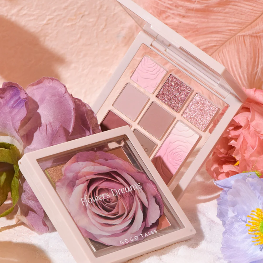 Gogotales 9Color Gradient Rose Eyeshadow Matte Fine Glitter Pearl Nude Makeup Beginner Easy Natural Eye Makeup
Gogotales 9Color Gradient Rose Eyeshadow Matte Fine Glitter Pearl Nude Makeup Beginner Easy Natural Eye Makeup