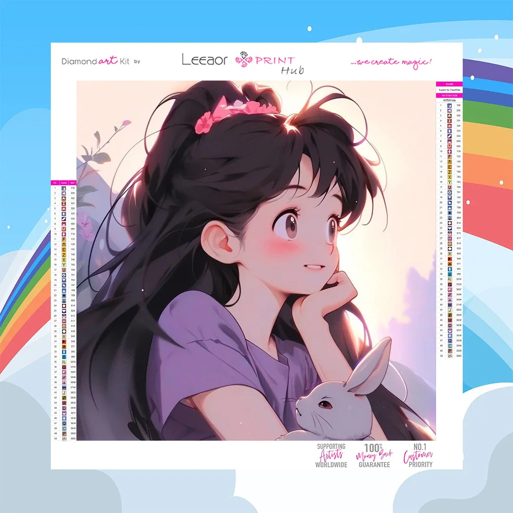 5D Diy Diamond Painting Cute Cartoon Girl Full Diamond Mosaic Embroidery Cross Stitch Kits Art Home Decor pintura de diamante
5D Diy Diamond Painting Cute Cartoon Girl Full Diamond Mosaic Embroidery Cross Stitch Kits Art Home Decor pintura de diamante