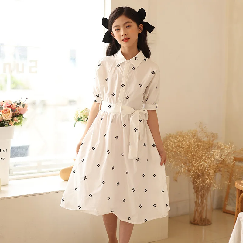 2022 Summer New Girls Embroidered Dress Kids Midi Length Elegant Dresses Children Casual Clothing, #6930
2022 Summer New Girls Embroidered Dress Kids Midi Length Elegant Dresses Children Casual Clothing, #6930