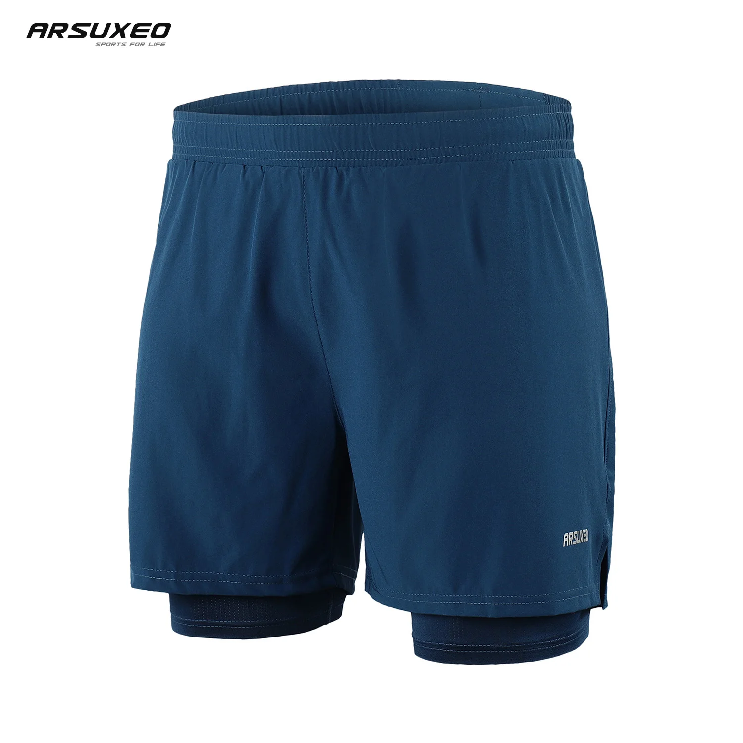 ARSUXEO Men Running Shorts 2In1 Summer Gym Yoga Pants Active Training Exercise Jogging Sportswear With Longer Liner Dry-Fitness
ARSUXEO Men Running Shorts 2In1 Summer Gym Yoga Pants Active Training Exercise Jogging Sportswear With Longer Liner Dry-Fitness