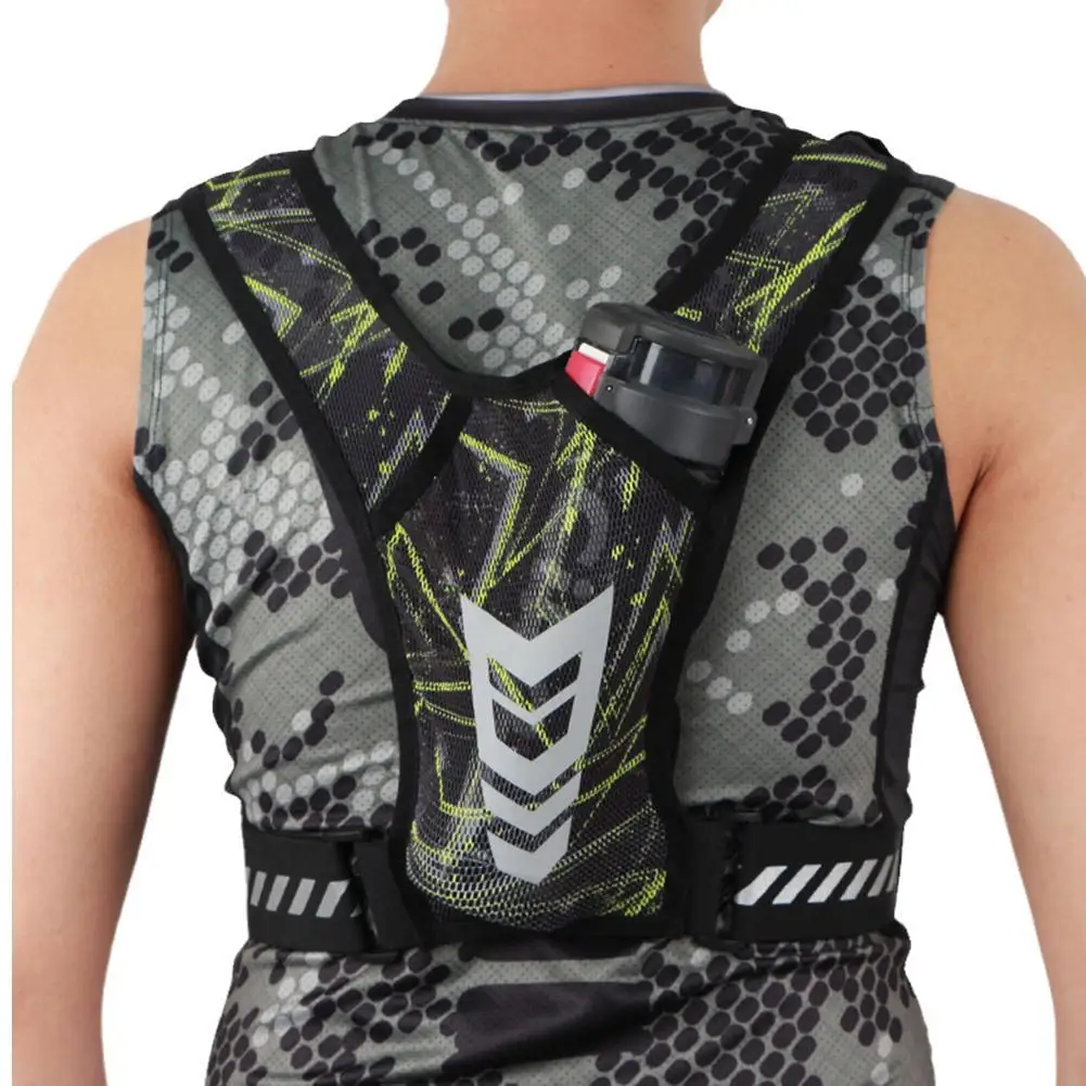 Reflective Running Vest Gear Multifunctional Running Backpack for Mobile Phone Cards Water Bottle Outdoor Sports Equipment
Reflective Running Vest Gear Multifunctional Running Backpack for Mobile Phone Cards Water Bottle Outdoor Sports Equipment