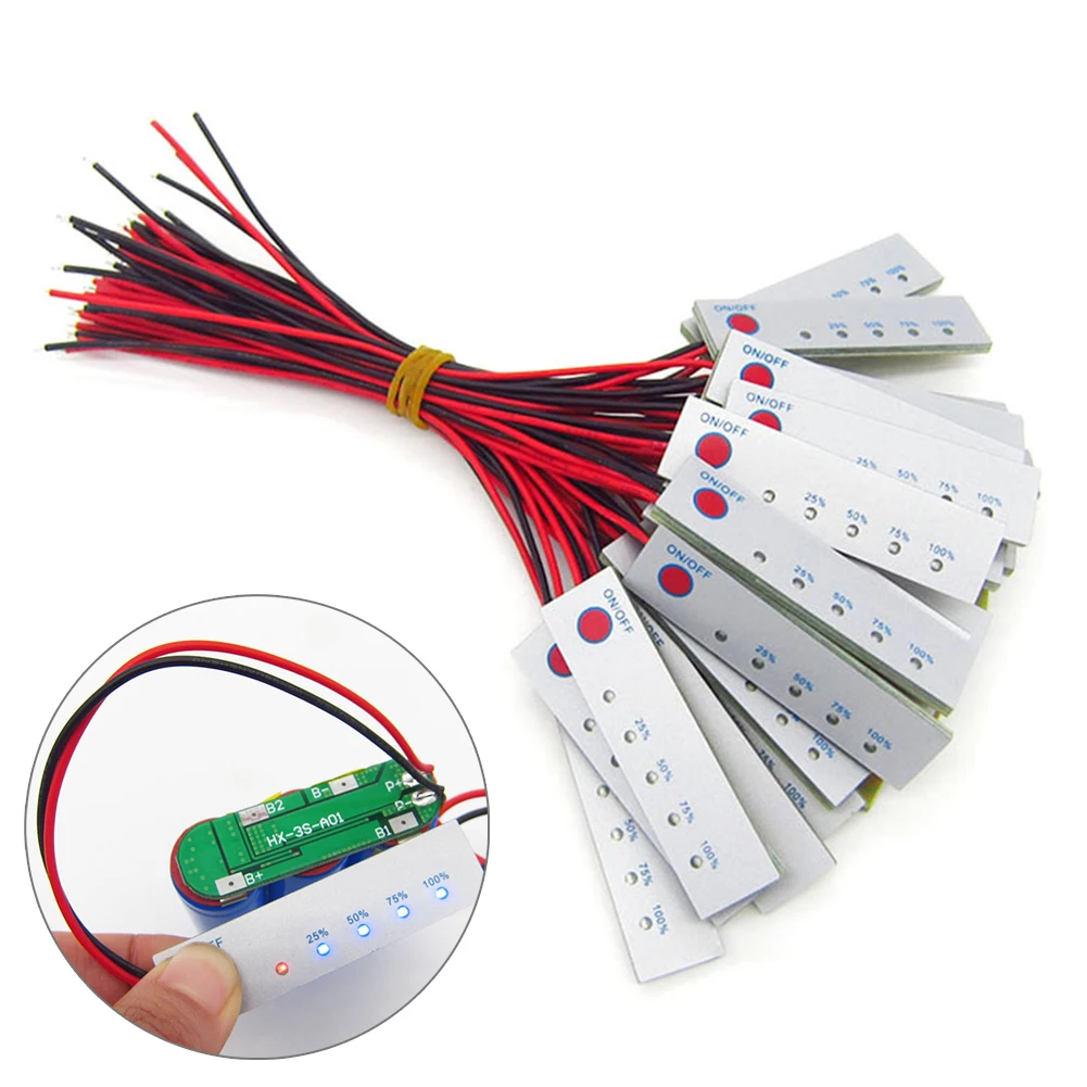 3S Lithium Battery Capacity Test Panel Display Indicator Board For Electric Tool For Reverse Converter Lithium Battery Power Tip
3S Lithium Battery Capacity Test Panel Display Indicator Board For Electric Tool For Reverse Converter Lithium Battery Power Tip