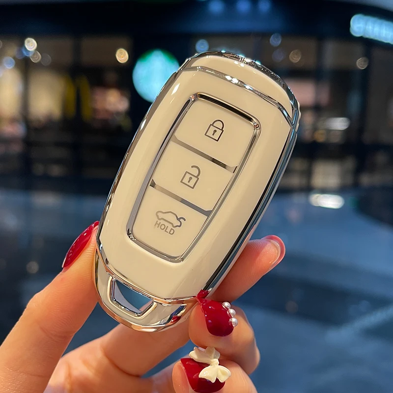 Car Key Case Cover for Hyundai I10 I20 Ix25 I30 Ix35 Accent ELANTRA PALISADE ENCINO Solaris Kia Soul Veloster TUCSON SONATA 8
Car Key Case Cover for Hyundai I10 I20 Ix25 I30 Ix35 Accent ELANTRA PALISADE ENCINO Solaris Kia Soul Veloster TUCSON SONATA 8