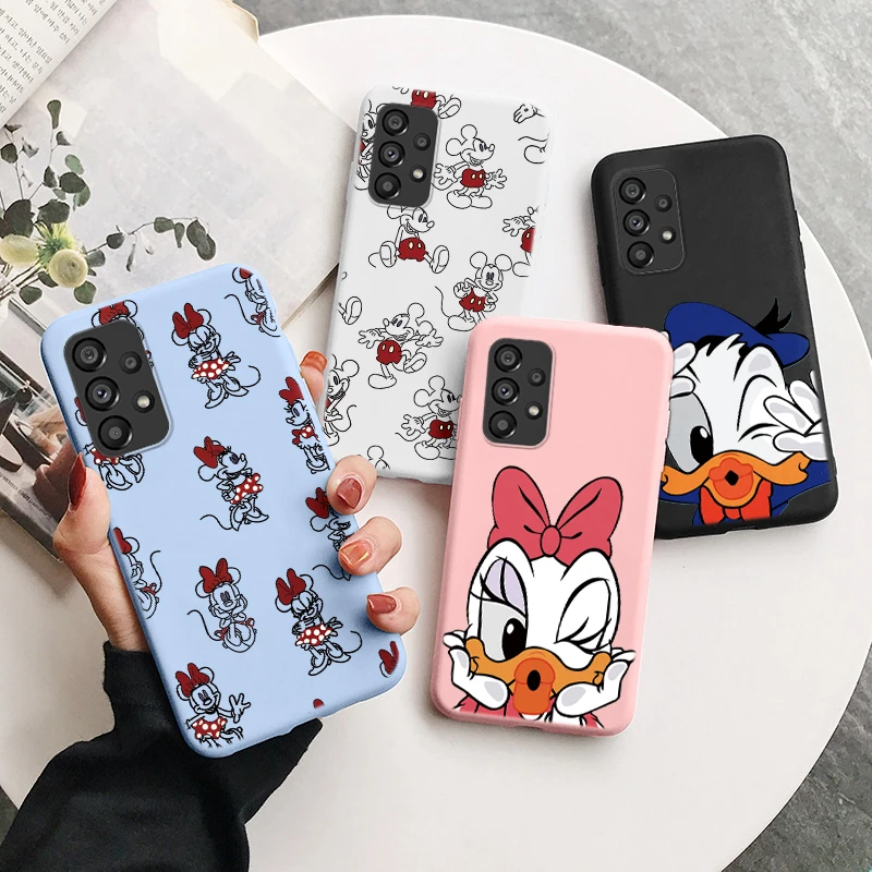 Silicone Phone Case For Samsung Galaxy A52 A52s A32 5G A72 Cover Pink Mickey Minnie Donald Duck Funda For Samsung A52 A 52 A 72
Silicone Phone Case For Samsung Galaxy A52 A52s A32 5G A72 Cover Pink Mickey Minnie Donald Duck Funda For Samsung A52 A 52 A 72