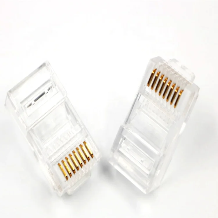 EXW High Quality Cat6 EZ Passthrough RJ45 Connector Plug Unshielded for CAT6 Patch Cord CAT5E 8 Pin Rj45 Connector UTP Connector
EXW High Quality Cat6 EZ Passthrough RJ45 Connector Plug Unshielded for CAT6 Patch Cord CAT5E 8 Pin Rj45 Connector UTP Connector
