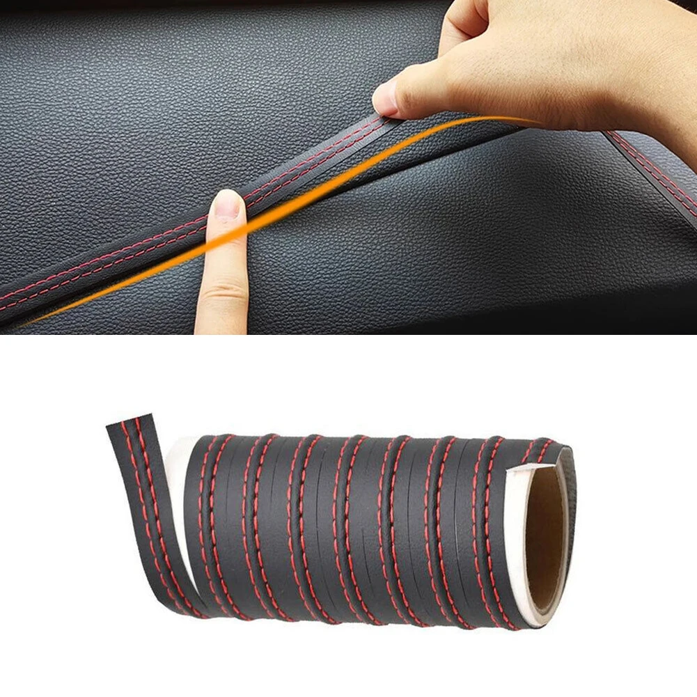 Decorative Strip Moulding Trim Strip Auto Interior 1.5CM 4M Black Line Leather Red Line Universal Car Dashboard
Decorative Strip Moulding Trim Strip Auto Interior 1.5CM 4M Black Line Leather Red Line Universal Car Dashboard