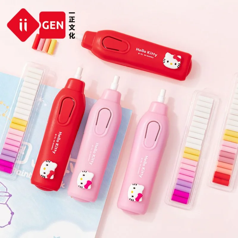 HELLOKITTY Hello Kitty electric eraser artifact automatic rubber machine dandruff-free children's cute cartoon stationery
HELLOKITTY Hello Kitty electric eraser artifact automatic rubber machine dandruff-free children's cute cartoon stationery