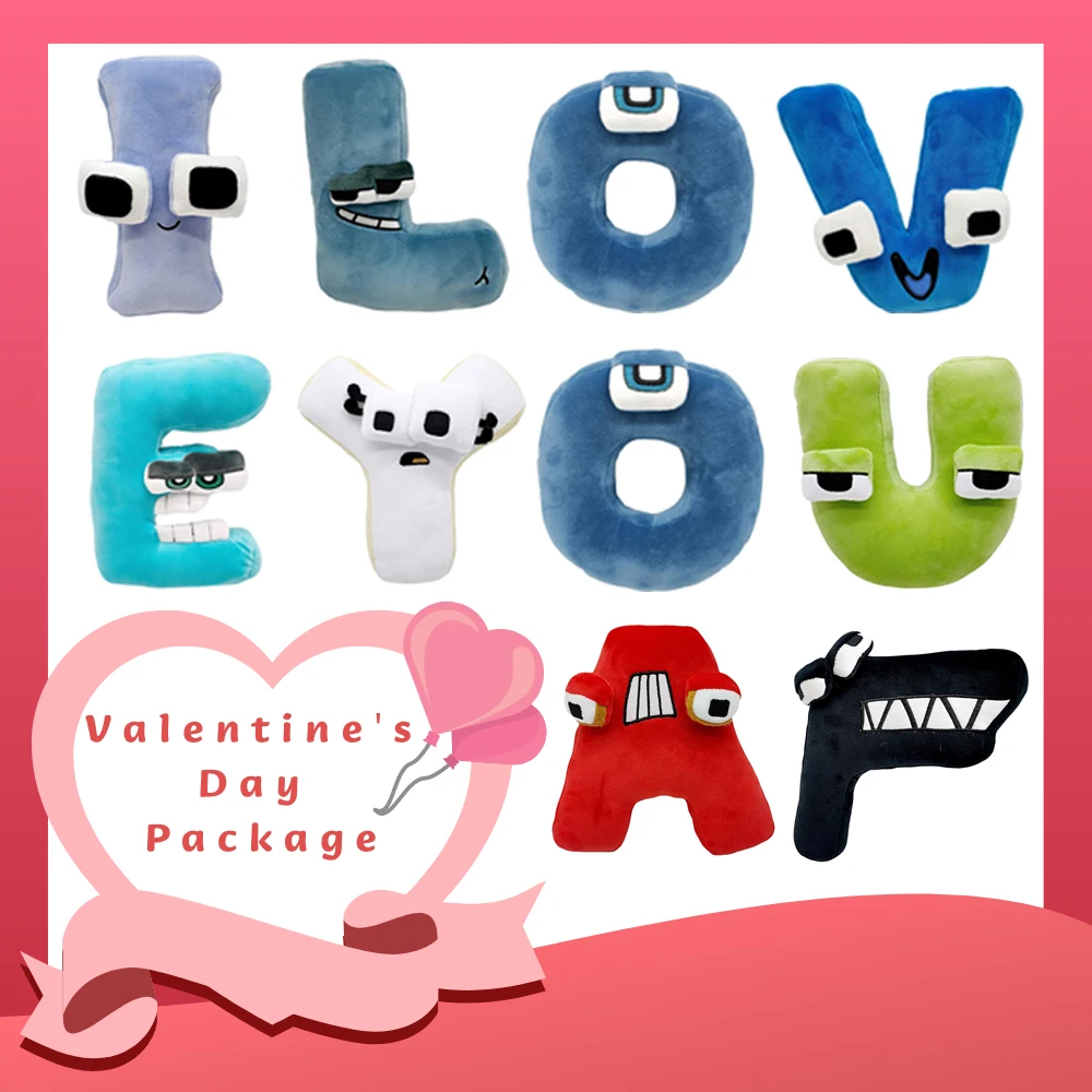 4/8/26pcs Alphabet Lore Plush Valentine's Day Gift Letter Stuffed Animal Plushie Doll Toys Kids Gifts
4/8/26pcs Alphabet Lore Plush Valentine's Day Gift Letter Stuffed Animal Plushie Doll Toys Kids Gifts