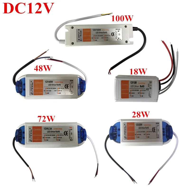 2022 NEW Good quality Compact Various wattages LED Driver Power Supply Transformer DC12V 18W-100W
2022 NEW Good quality Compact Various wattages LED Driver Power Supply Transformer DC12V 18W-100W